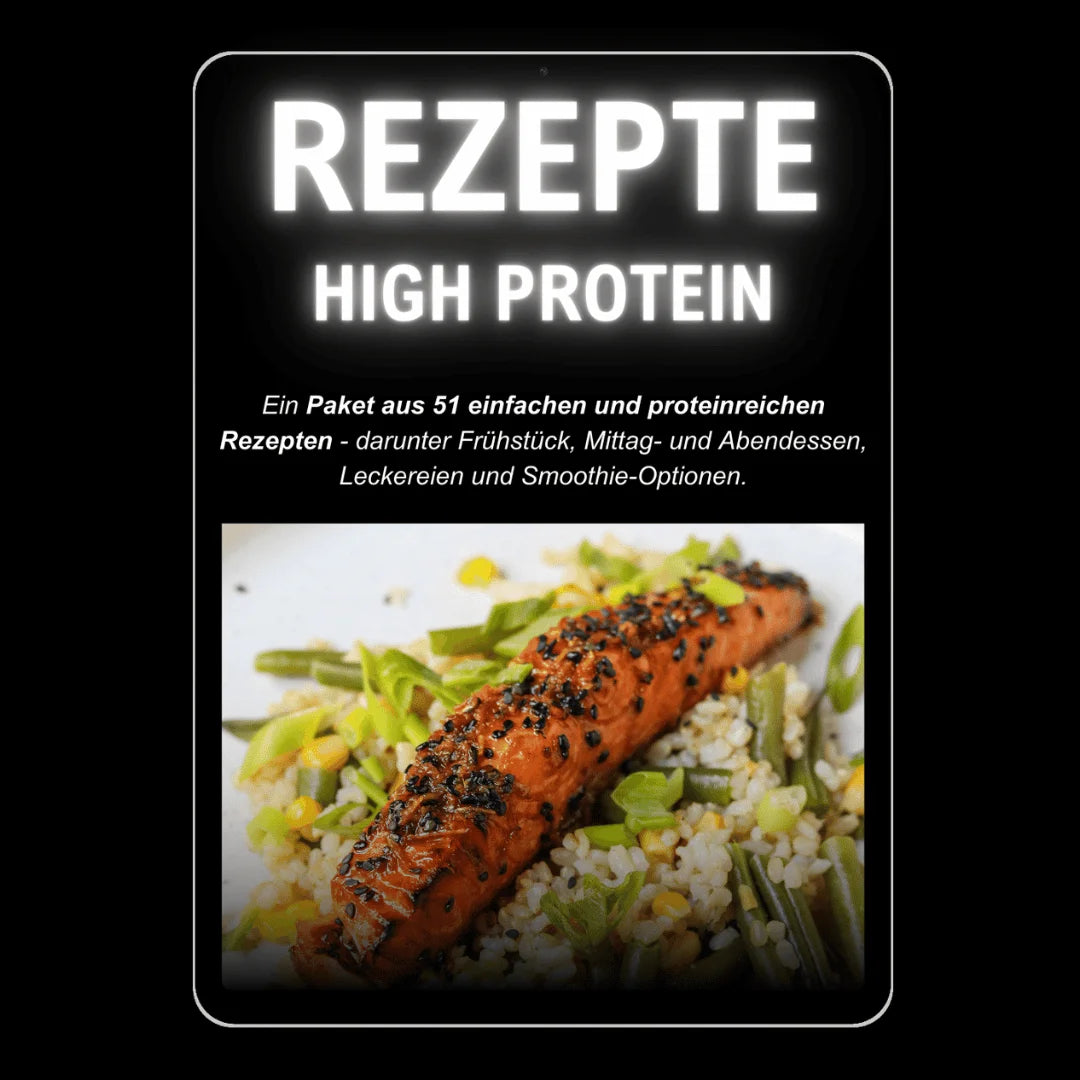 High Protein Rezepte Kochbuch / E-Book