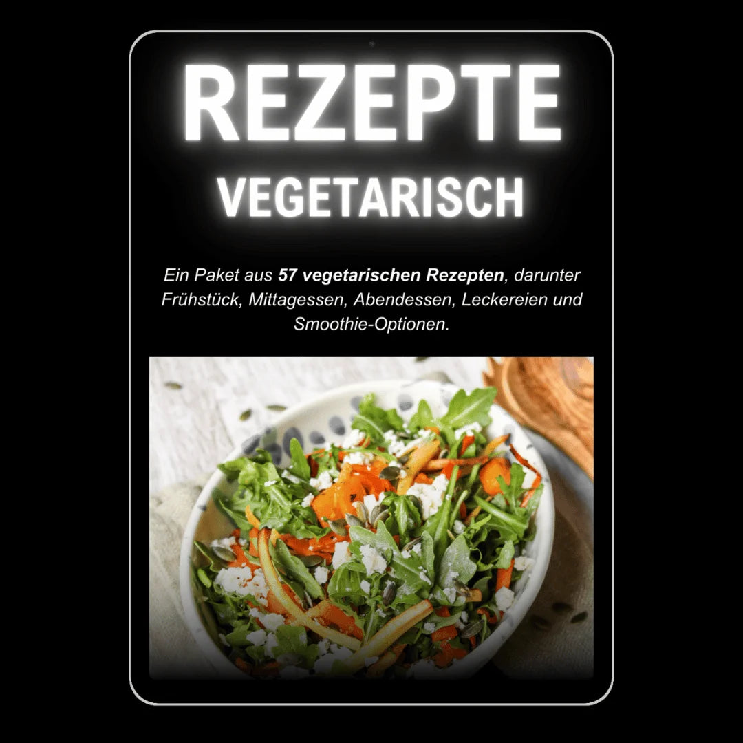Vegetarische Rezepte Kochbuch / E-Book