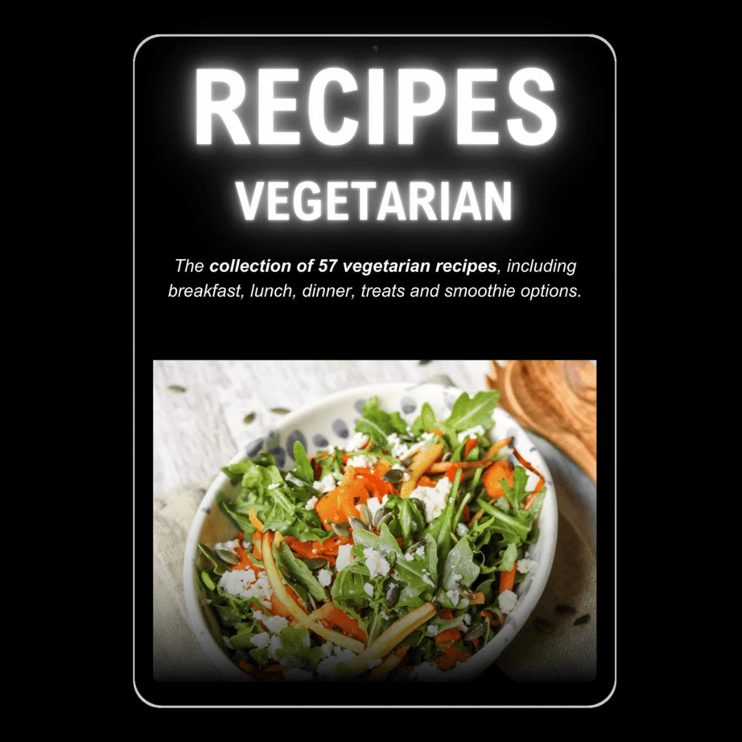 Vegetarische Rezepte Kochbuch / E-Book (schnell und einfach gesund essen)