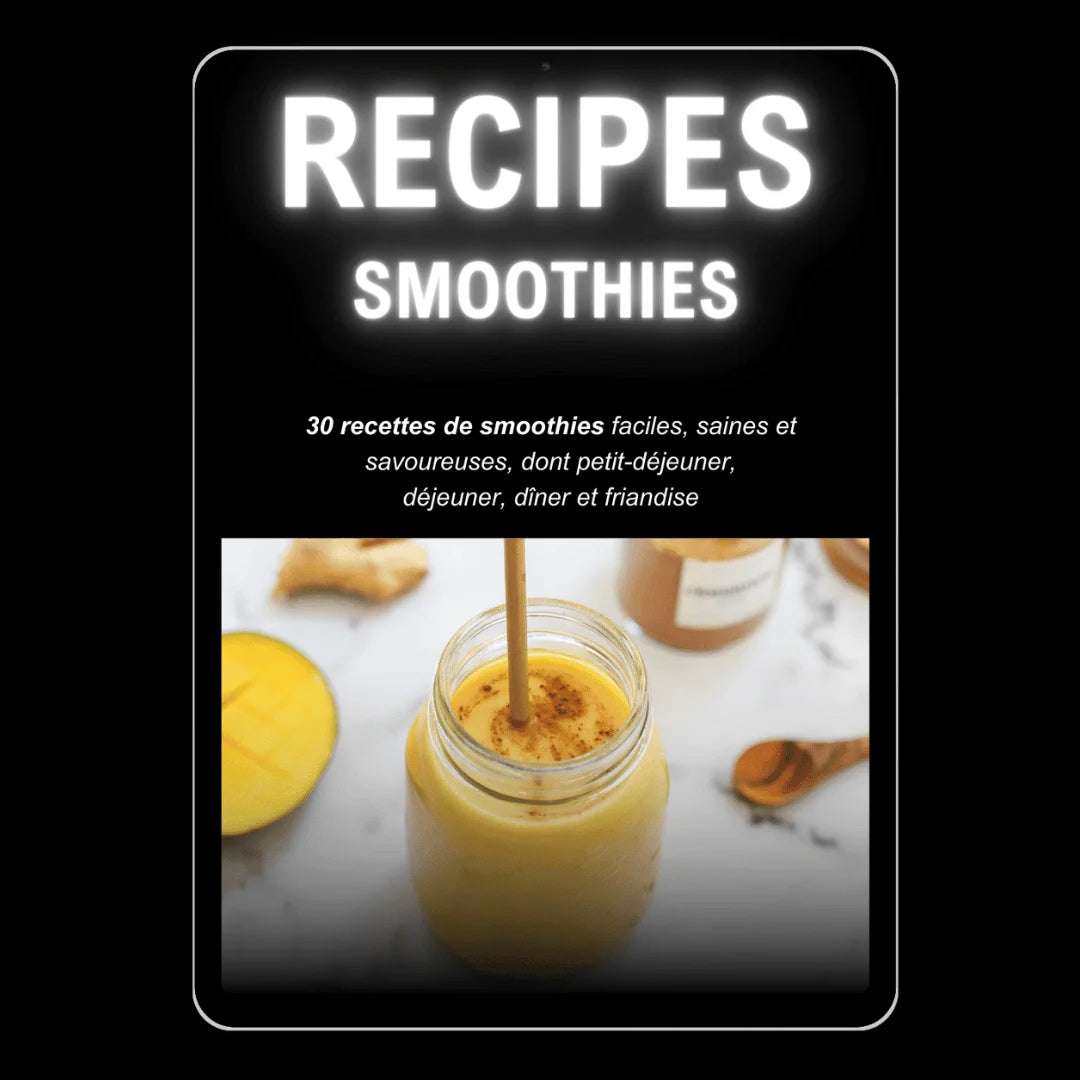Livre de recettes / livre électronique de recettes de smoothies