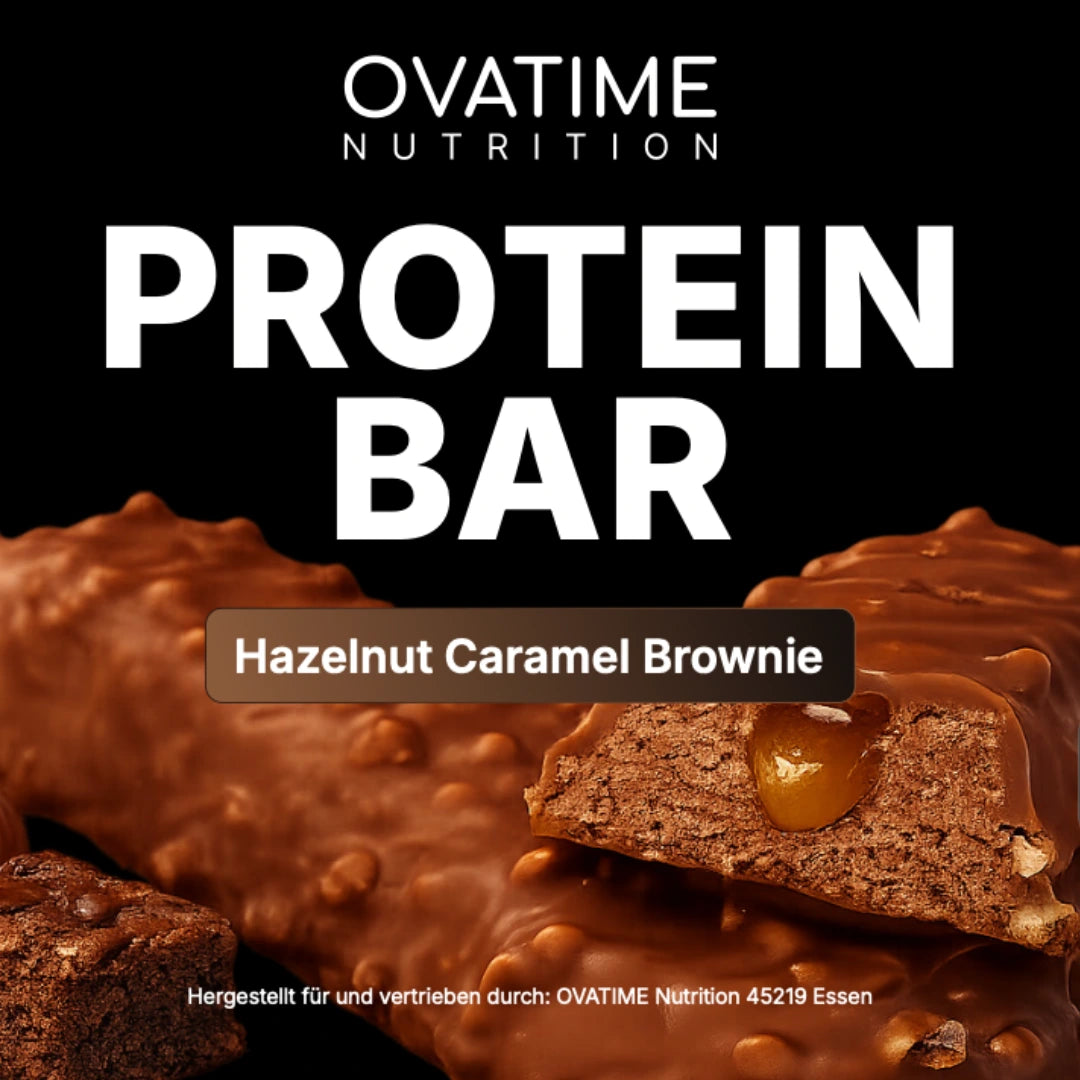 Protein Bar „Hazelnut Caramel Brownie" – 60 g | 19 g Protein