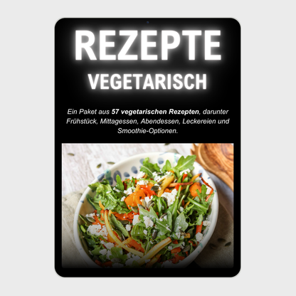 Vegetarische Rezepte Kochbuch / E-Book