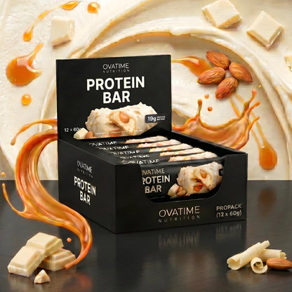 Protein Bar White-Choclate Caramel Almond – 60 g | 19 g Protein