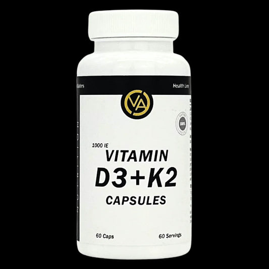 OVATIME Nutrition Vitamine D3+K2 1000 UI 60 gélules 