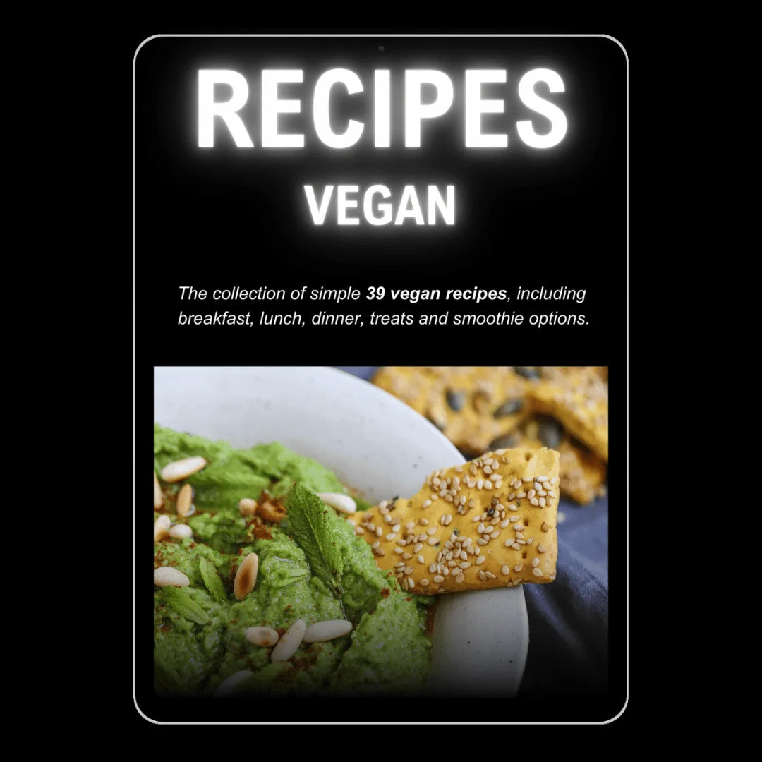 Vegane Rezepte Kochbuch / E-Book (schnell und einfach gesund essen)
