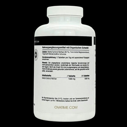 OVATIME Nutrition MSM (Methylsulfonylmethan) 240 Kapseln