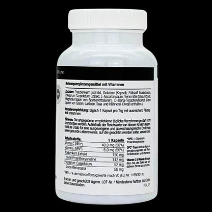 OVATIME Nutrition OPC + Resveratrol 60 capsules