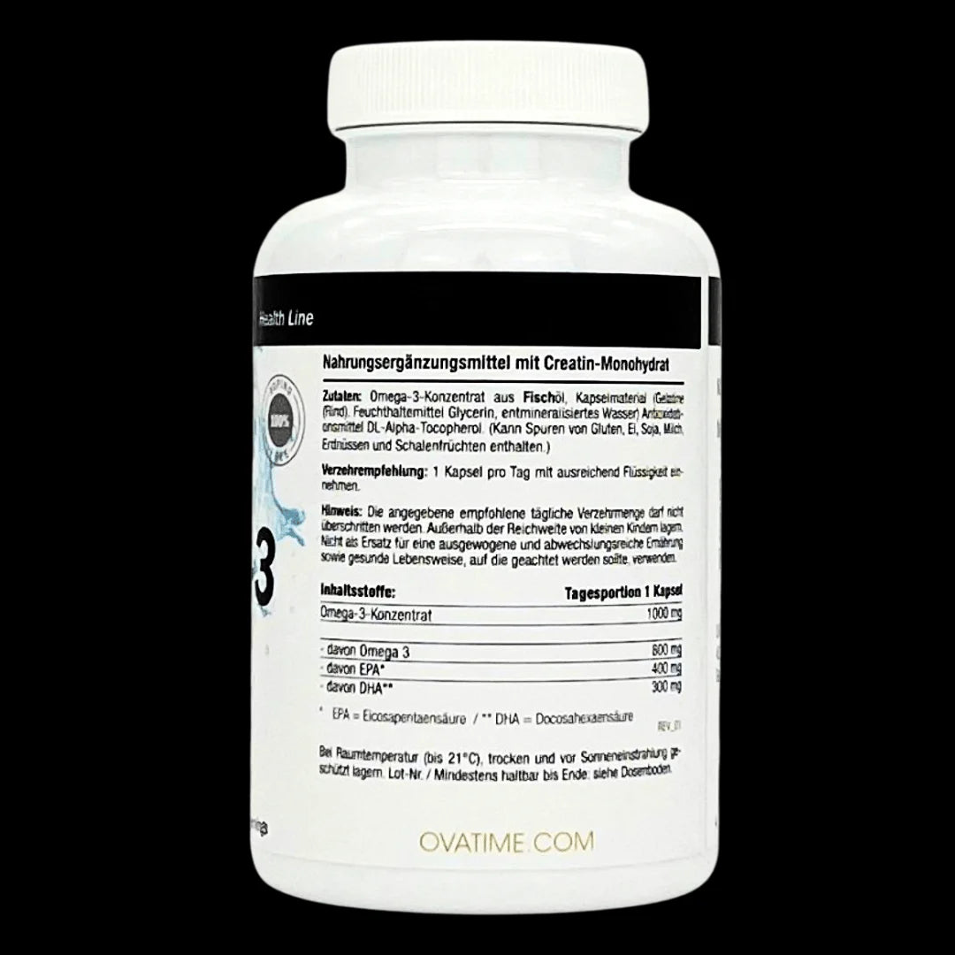 OVATIME Nutrition Omega-3 120 capsules 