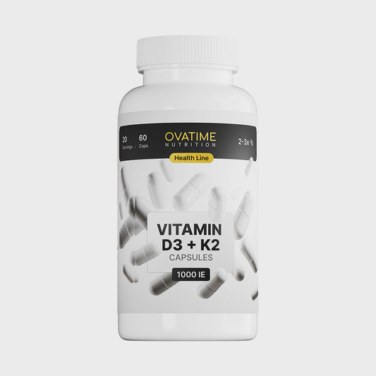 Vitamin D3+K2 1000 IE (60 Kapseln)