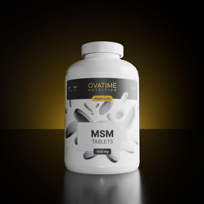 OVATIME Nutrition MSM (Méthylsulfonylméthane) 240 gélules 