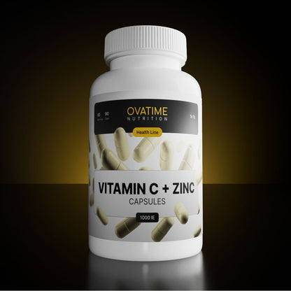 OVATIME Nutrition Vitamin C+Zinc 90 capsules 